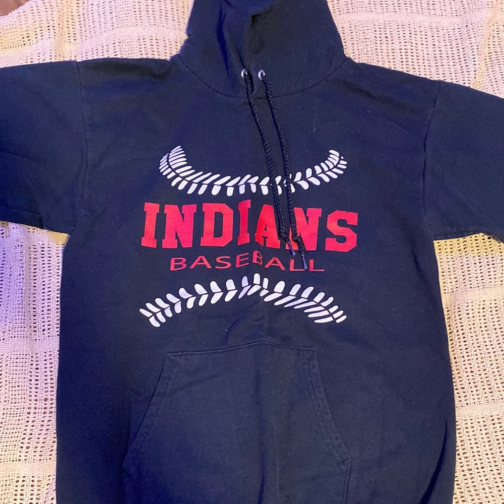black, carlisle baseball hoodie
